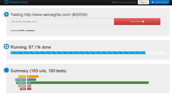 simplytestable | Simplytestable : Ou comment vérifier la validité d'un site d'un simple clic