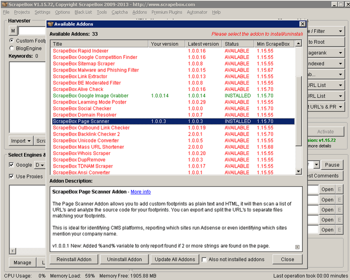  | Utiliser ScrapeBox pour vérifier l'implémentation du code Google Analytics