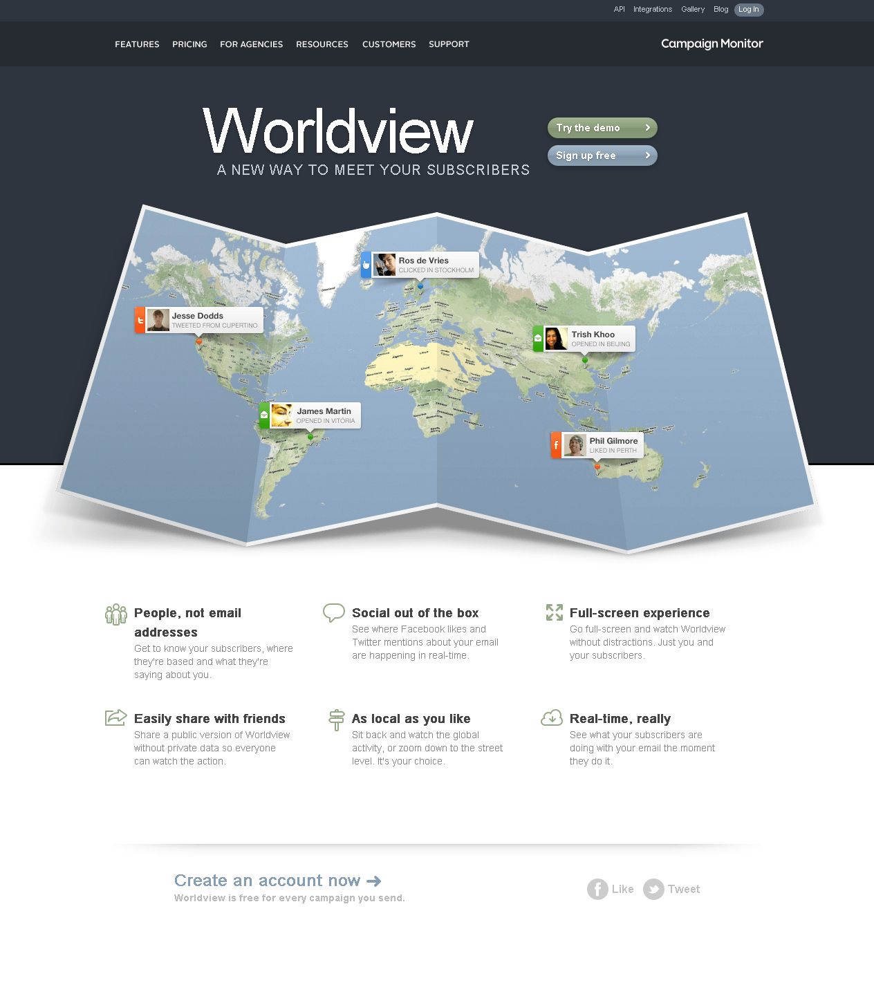 Introducing Worldview - Campaign Monitor
