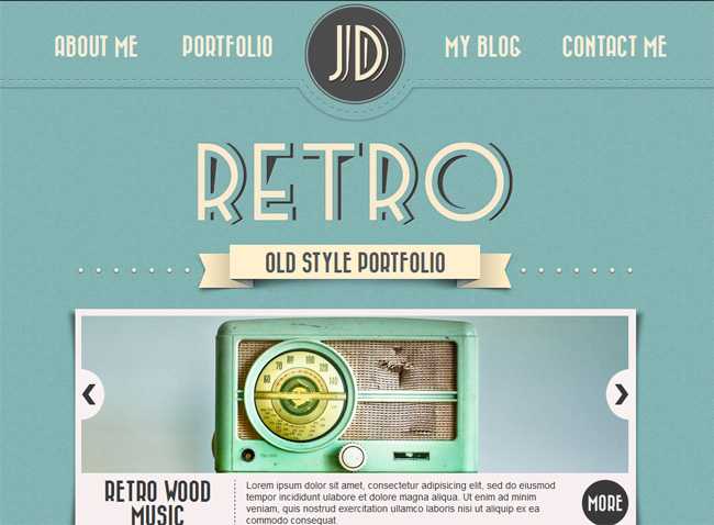 Retro Portfolio