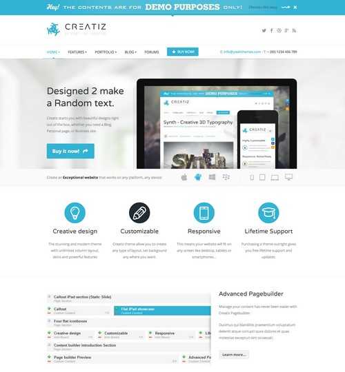 Creatiz WP Theme
