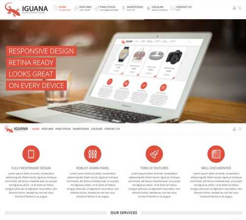 Iguana Multi Purpose Theme