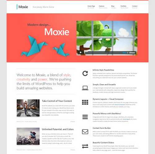 Moxie Responsive Business Theme