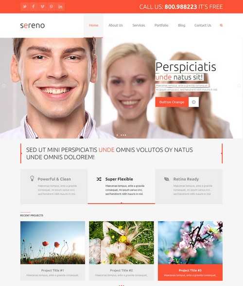 Sereno Woocommerce Corporate Theme