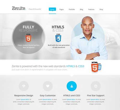 Zenite WP Business Theme