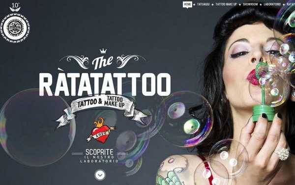 Exemple de site avec effet parallaxe