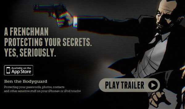 Exemple de site avec effet parallaxe