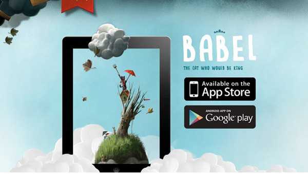 Exemple de site avec effet parallaxe