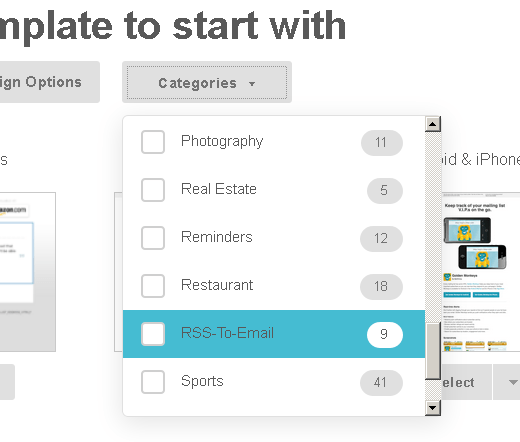 Envoyez automatiquement vos articles avec MailChimp