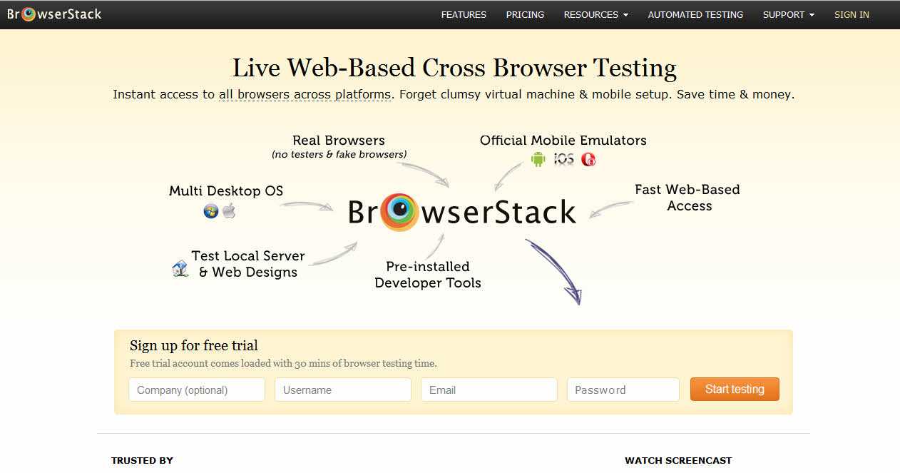 La Meilleure Alternative à Browsershots.org