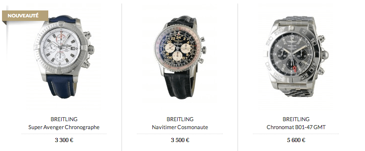 Montres_BREITLING_d_occasion_et_BREITLING_for_Bentley_-_Cresus