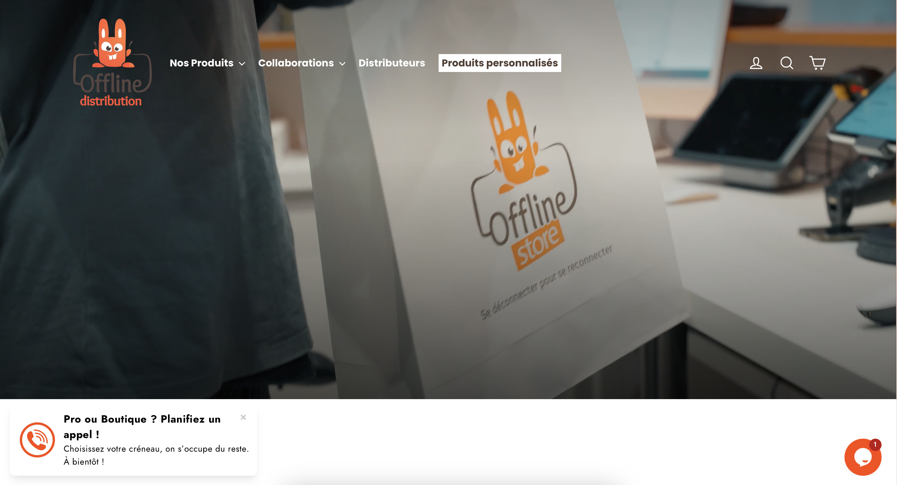 E-commerce — Offline Distribution