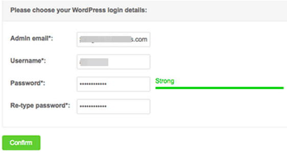 installer wp dans siteground