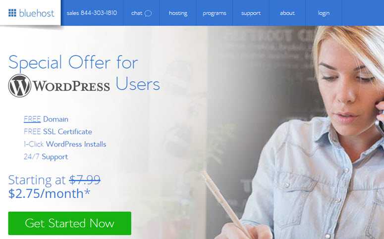 Créer un blog sur Bluehost