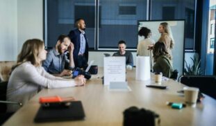 people sitting at the table