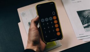 black Android smartphone