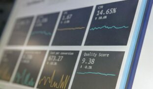 turned on monitoring screen