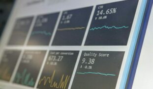 turned on monitoring screen