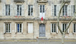 brown and white concrete building