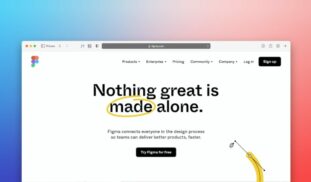 a computer screen with the words nothing great is made alone